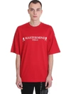 Mastermind Japan Logo Print Relaxed-fit T-shirt In Red