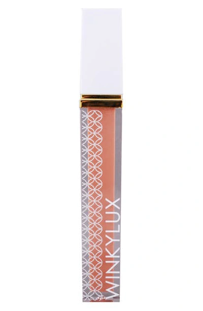 Winky Lux Glossy Boss Lip Gloss In Skinny Dip