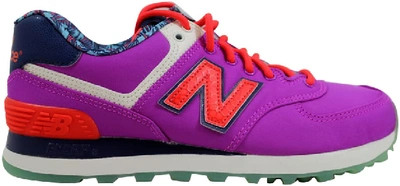 Pre-owned New Balance 574 Luau Voltage Violet (women's)