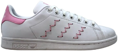 Pre-owned Adidas Originals Adidas Stan Smith White Won Pink (women's) In White/won Pink