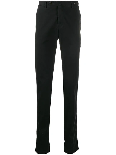 Pt01 Slim Fit Trousers In Black