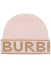 BURBERRY LOGO BEANIE