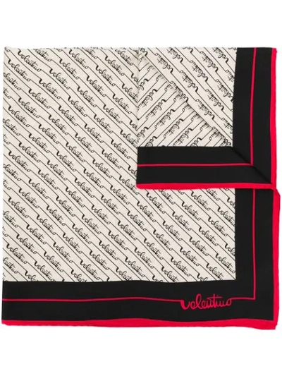 Valentino 标志印花围巾 In Multi