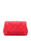 TORY BURCH FLEMING QUILTED CLUTCH BAG