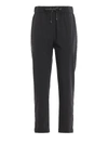 BRUNELLO CUCINELLI WOOL PANTS WITH PATCH POCKETS