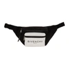 GIVENCHY GIVENCHY BLACK AND WHITE LIGHT 3 BUM BAG