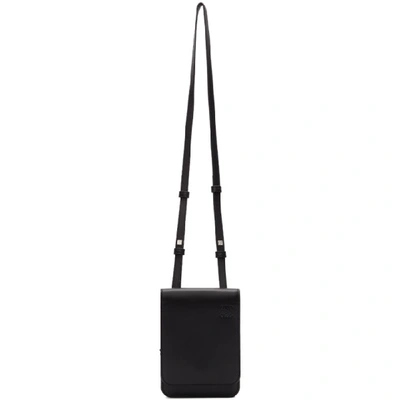 Loewe Shoulder Bag In Black Leather