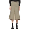 Regulation Yohji Yamamoto Biege R-flare Cullotes In 1 Beige