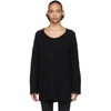 THE ROW THE ROW BLACK DAMIAN SWEATER