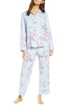 Papinelle Jardin Pajamas In Blue