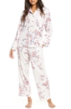 Papinelle Jardin Pajamas In Pink