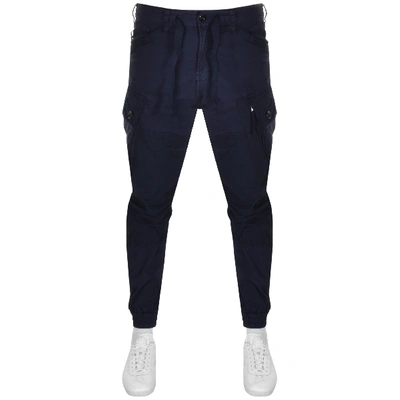 G-star G Star Raw Atoll Cuffed Chino Trousers Navy