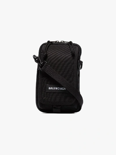 Balenciaga Black Explorer Mini Pouch Bag