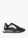Nike Black Undercover Edition Air Max 720 Sneakers In Black