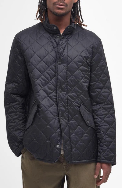 BARBOUR FLYWEIGHT CHELSEA QUILTED JACKET,MQU0007BK91