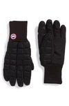 Canada Goose Northern Liner Gloves In Black