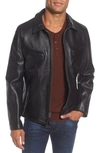 SCHOTT SLIM FIT LEATHER JACKET,165