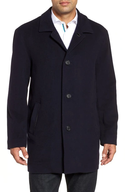 COLE HAAN COLE HAAN WOOL BLEND OVERCOAT,533AG030