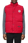 Canada Goose Freestyle Crew Quilted Down Gilet In Red