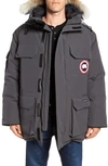 CANADA GOOSE EXPEDITION DOWN PARKA WITH GENUINE COYOTE FUR TRIM,4660M