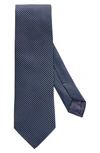 ETON SOLID SILK TIE,A000315531980