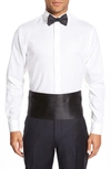 David Donahue Men's Satin Pre-tied Bow Tie & Cummerbund Set In Black