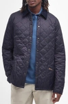 Barbour Heritage Liddesdale Diamond Quilted Jacket In Navy