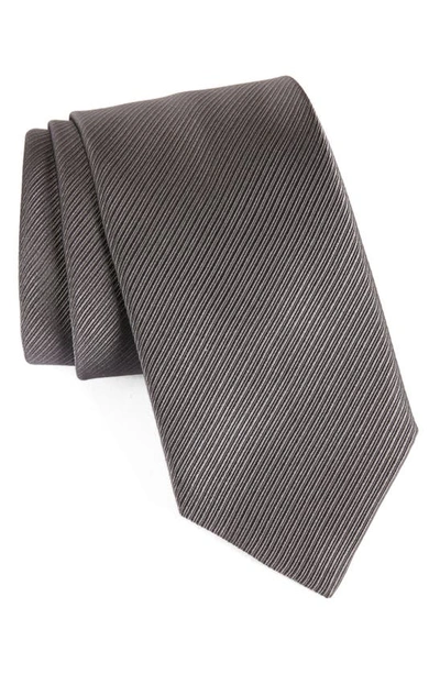 DAVID DONAHUE STRIPE SILK TIE,NT6962284