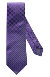 ETON MEDALLION SILK TIE,A000315554580