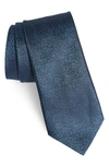 John Varvatos Solid Silk Tie In Lake Blue