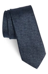 JOHN VARVATOS SOLID COTTON & SILK TIE,N503V2B-BPXK