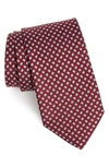 FERRAGAMO ICONICO PRINT SILK TIE,0712801