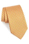 Ferragamo Iconico Print Silk Tie In F.arancio