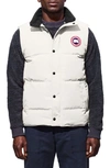 Canada Goose Garson Regular Fit Quilted Down Vest In Early Light