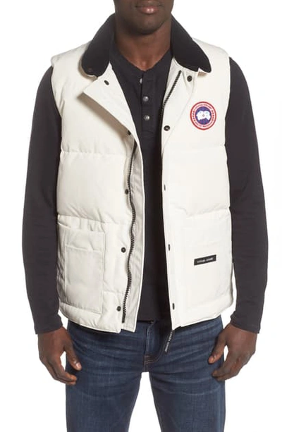 Canada Goose Freestyle Regular Fit Down Vest In Early Light