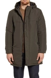 ANDREW MARC CAGNEY WATER RESISTANT HOODED COAT,AM9AP226