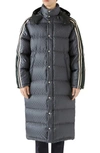 GUCCI GG JACQUARD QUILTED DOWN NYLON COAT,590745Z4218