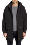 KARL LAGERFELD OVERSIZE FLEECE LINED 3-IN-1 ANORAK,LO8AP118