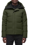 Canada Goose Macmillan Quilted Shell Hooded Down Parka In Green