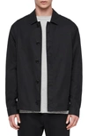 ALLSAINTS RUSTON CLASSIC FIT POPLIN JACKET,MJ016R