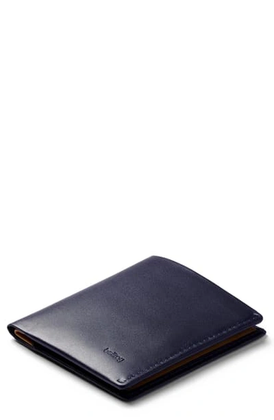 Bellroy Note Sleeve Rfid Wallet In Navy