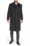 HART SCHAFFNER MARX STANLEY CLASSIC FIT WOOL & CASHMERE OVERCOAT,6856A