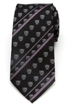 CUFFLINKS, INC BLACK PANTHER STRIPE SILK TIE,MV-BPICN-TR