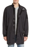 Alpha Industries Sentry Two-in-one Water Resistant Fishtail Jacket In Black