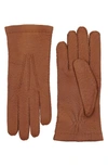 HESTRA PECCARY LEATHER GLOVES,20080