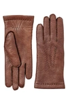 HESTRA PECCARY LEATHER GLOVES,20080