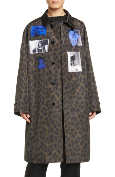 Blue Velvet Raf Simons Car Coat RAF Simon's Fw2020 Runway Coat W/belt