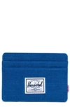 HERSCHEL SUPPLY CO CHARLIE RFID CARD CASE - BLUE,10360-00032-OS