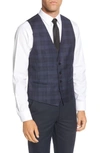 HUGO BOSS SLIM FIT WOOL VEST,5041749540200