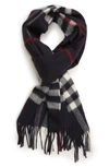 BURBERRY GIANT CHECK CASHMERE SCARF,8015542